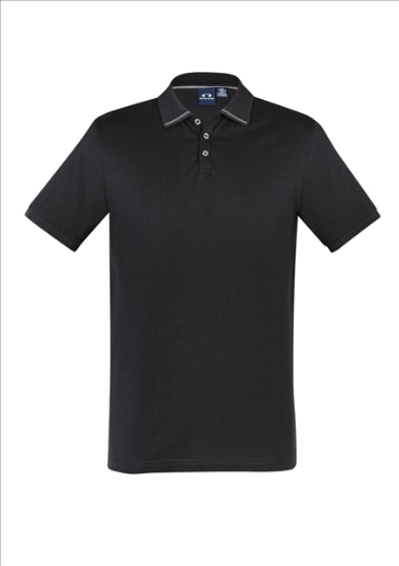 Picture of Biz Collection Mens Aston Polo Shirt 100% Cotton Jersey Knit